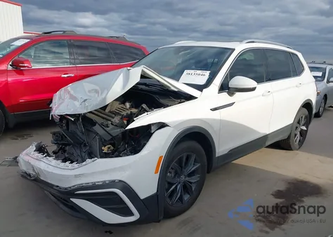 2022 Volkswagen Tiguan 2.0T Se z USA, uszkodzony, nr VIN 3VV2B7AX9NM035035